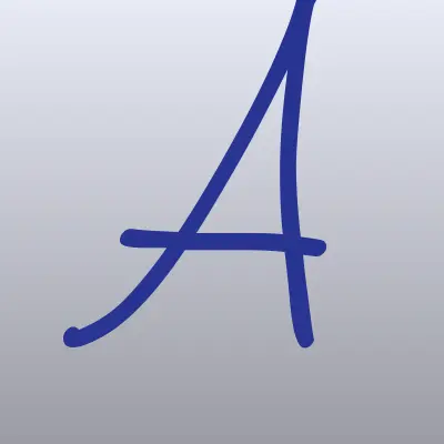 Альфа, продуктовый магазин, лого-визитка