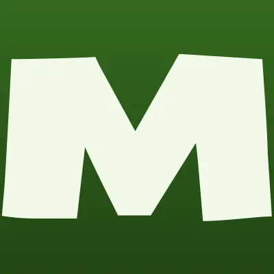 Март, сеть магазинов, лого-визитка
