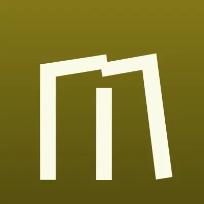 Март, сеть магазинов, лого-визитка